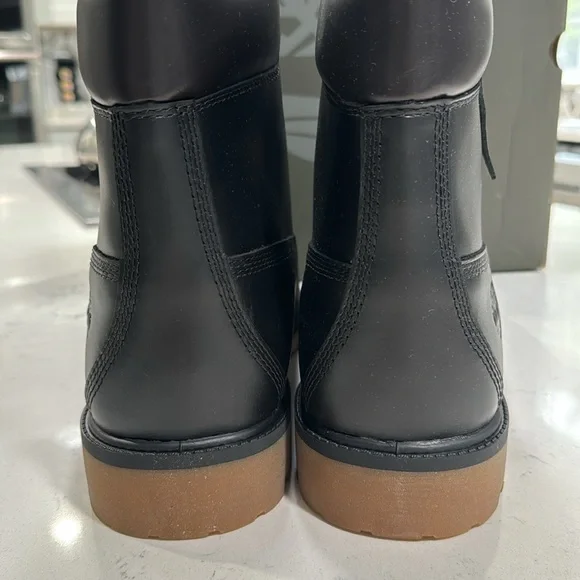 NWB, Never worn Black leather Timberlands Timberland | Shoes | Nwb Never Worn Black Leather  main image 2